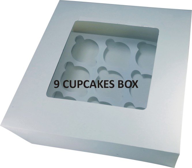 9 CUPCAKES BOX