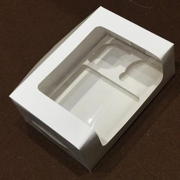 2Cupcakes with Cake Big Window Box